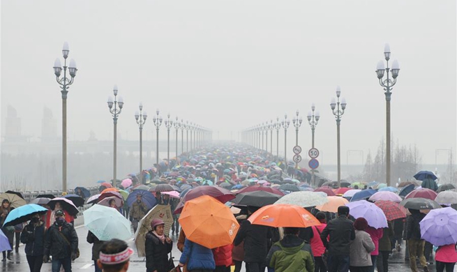 Nanjing Yangtze River Bridge reopened after renovation