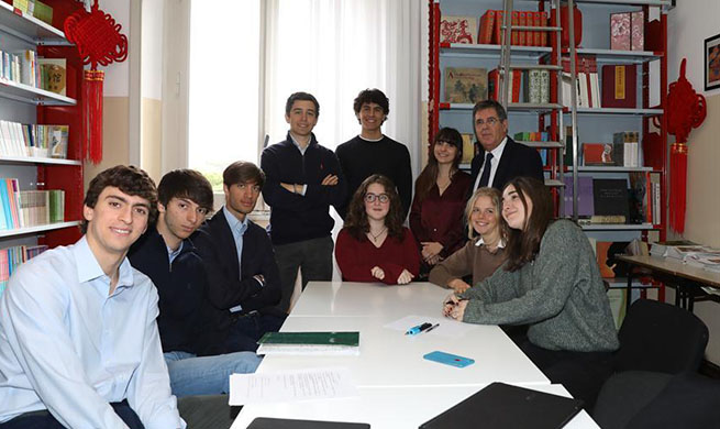 Feature: Italian students encouraged by Xi's letter