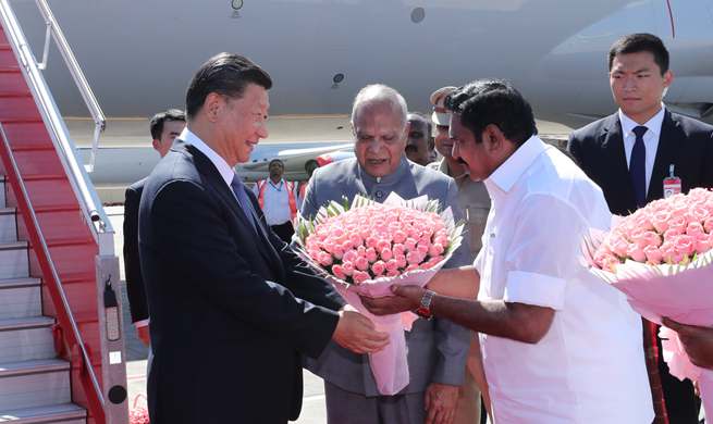 Xi arrives in India for informal meeting with Modi