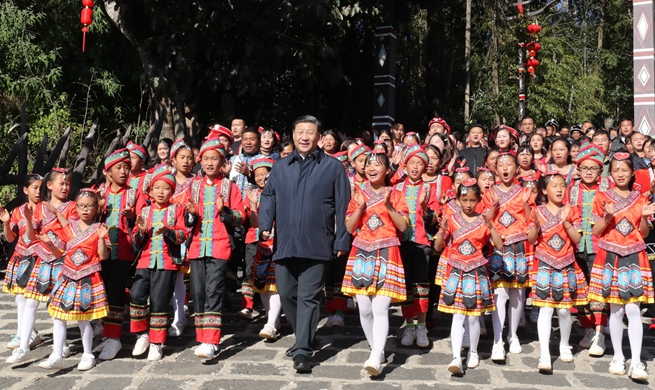Xi visits Yunnan on inspection tour ahead of Chinese New Year