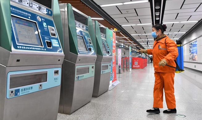 Prevention measures stepped up to curb spread of novel coronavirus in Xi'an, NW China's Shaanxi