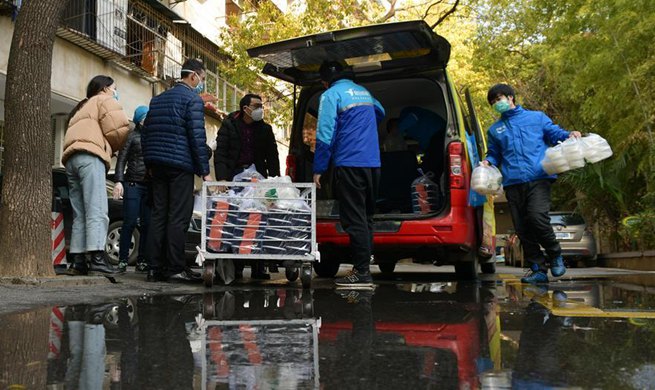 Takeaway-ordering app provides free delivery for hospitals in Wuhan