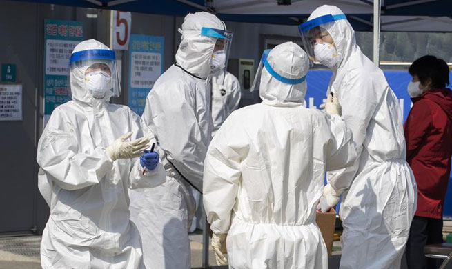 S.Korea confirms 851 more cases of COVID-19, 5,186 in total