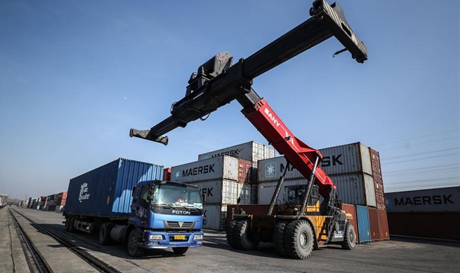 China-Europe freight trains resume regular operation in Liaoning