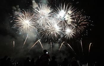 18th Int'l Fireworks Festival held in Zagreb, Croatia