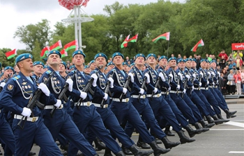 Military parade marks Independence Day in Minsk, Belarus