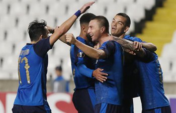 Apollon beats Lazio 2-0 during UEFA Europe League Group H match