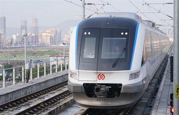 City railway S1 line to be put into trial operation in Wenzhou, E China