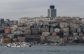 Scenery of Bosphorus Strait in Turkey