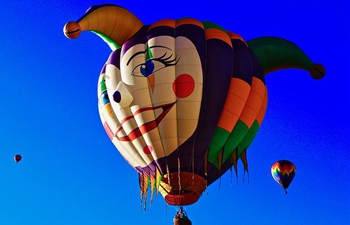 St. Patrick's Day Hot Air Balloon Rallye held in New Mexico, U.S.