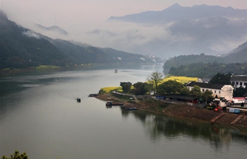 Scenery of Xin'an River in E China's Anhui