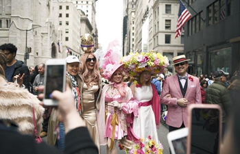 Highlights of annual Easter Parade, Easter Bonnet Festival in New York