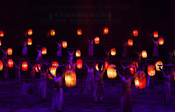 Melodrama "Encore Dunhuang" staged in China's Gansu