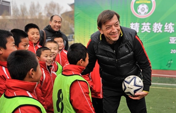 Pic story of foreign football coach in China