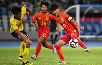 China vs. Malaysia at Int'l Youth Football Tournament