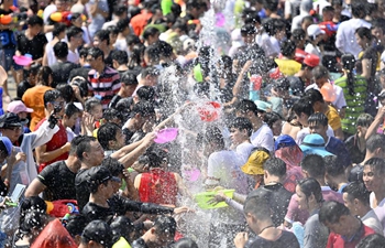 Water festival held in Baoting Autonomous County of Li and Miao in Hainan