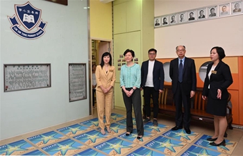 HKSAR chief executive visits transitional housing project in Hong Kong