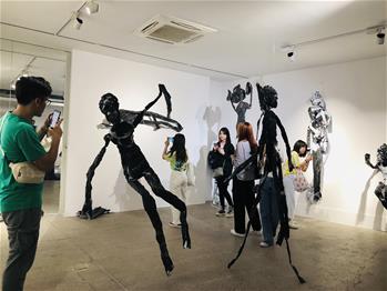 3rd Art Tianjin exhibition kicks off in China's Tianjin