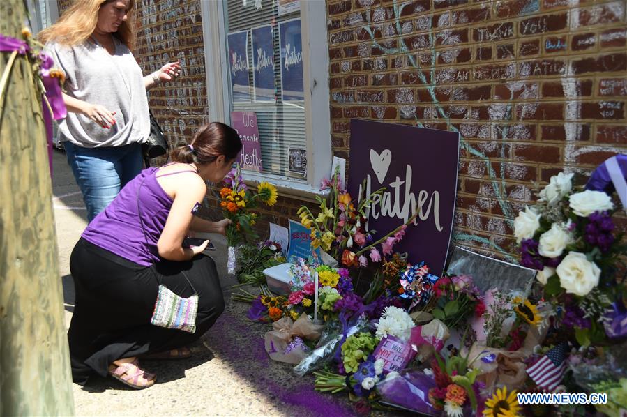 U.S.-CHARLOTTESVILLE-WHITE NATIONALIST RALLY-ANNIVERSARY
