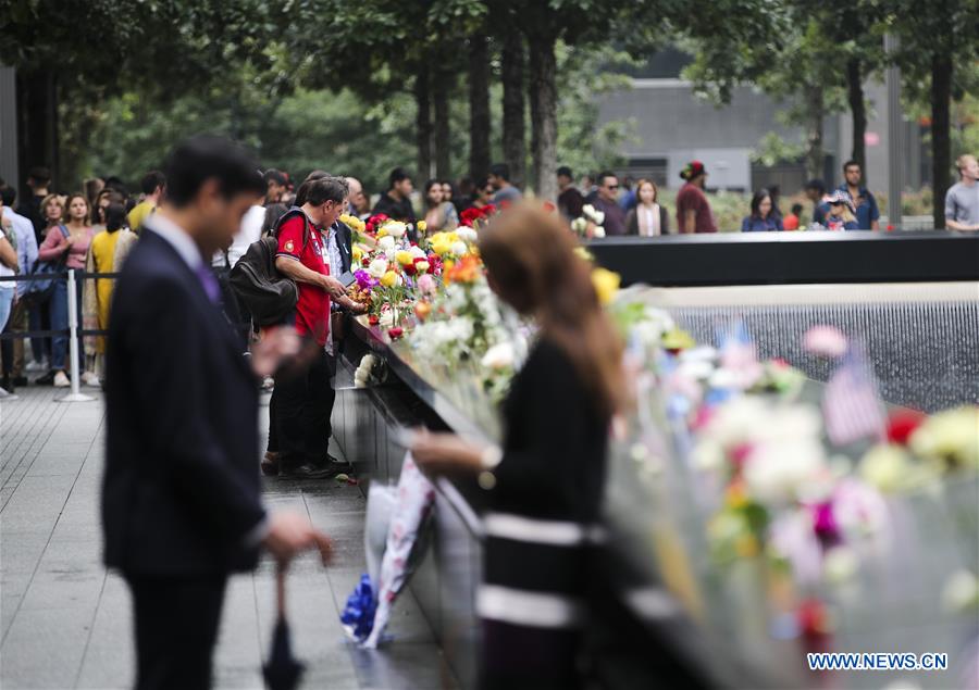 U.S.-NEW YORK-9/11-17TH ANNIVERSARY