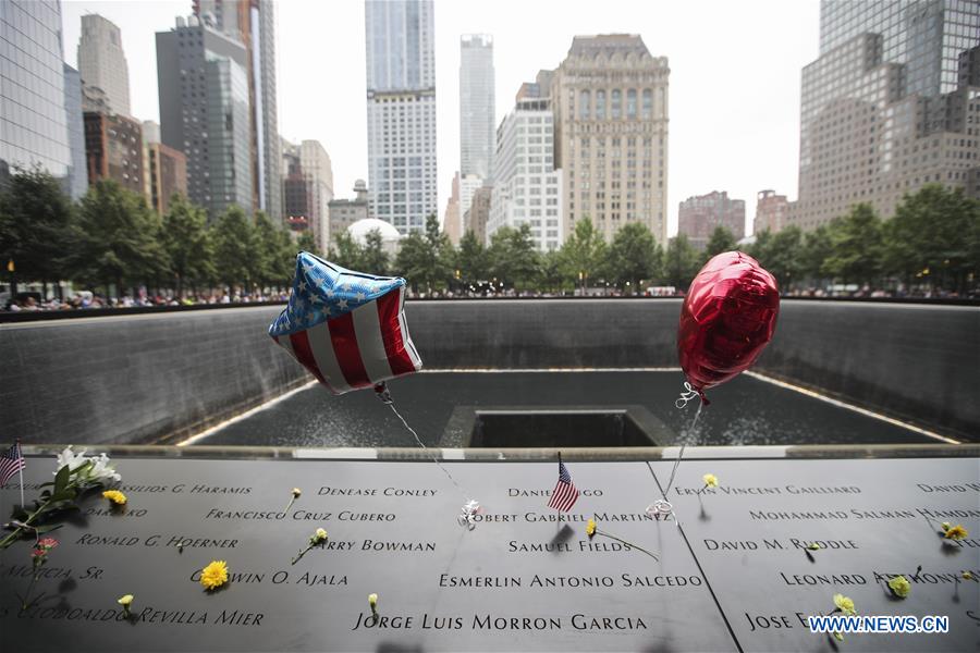 U.S.-NEW YORK-9/11-17TH ANNIVERSARY