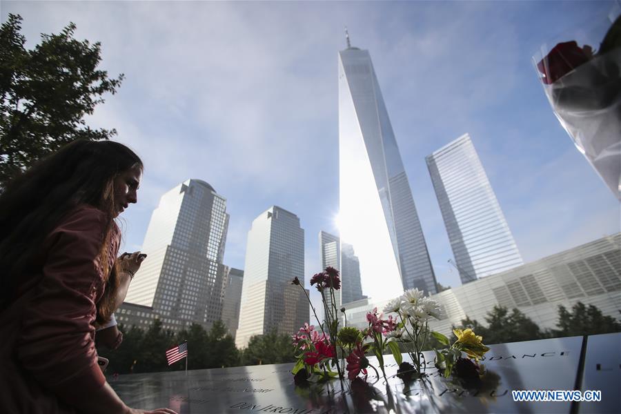 U.S.-NEW YORK-9/11-17TH ANNIVERSARY