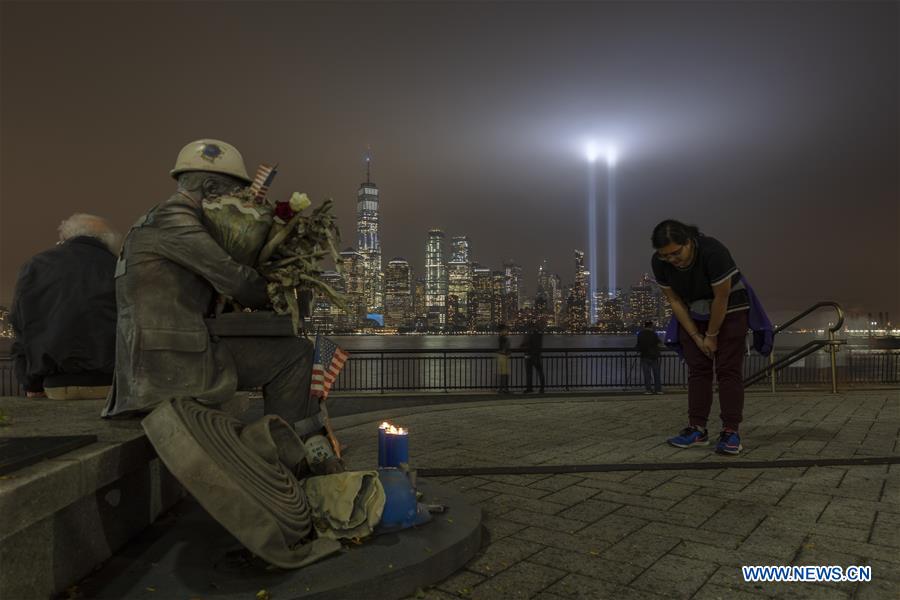 U.S.-NEW JERSEY-9/11-17TH ANNIVERSARY