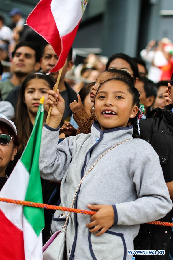 MEXICO-MEXICO CITY-INDEPENDENCE DAY-PARADE
