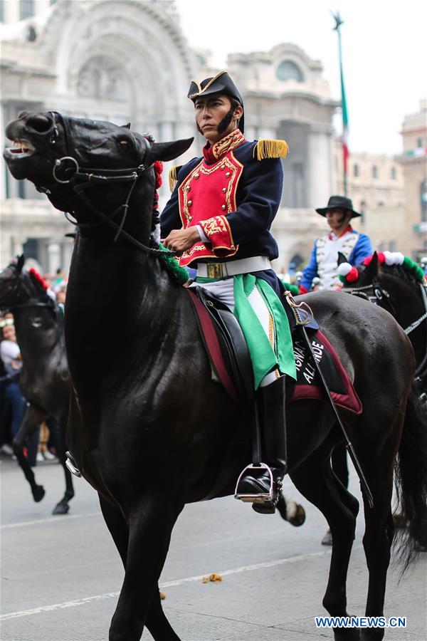 MEXICO-MEXICO CITY-INDEPENDENCE DAY-PARADE
