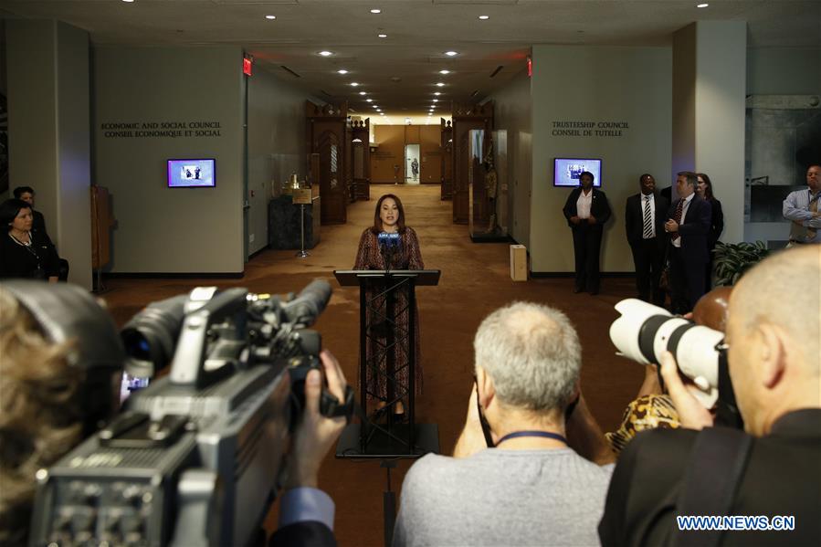 UN-GENERAL ASSEMBLY-73RD SESSION-PRESIDENT-PRESS BRIEFING