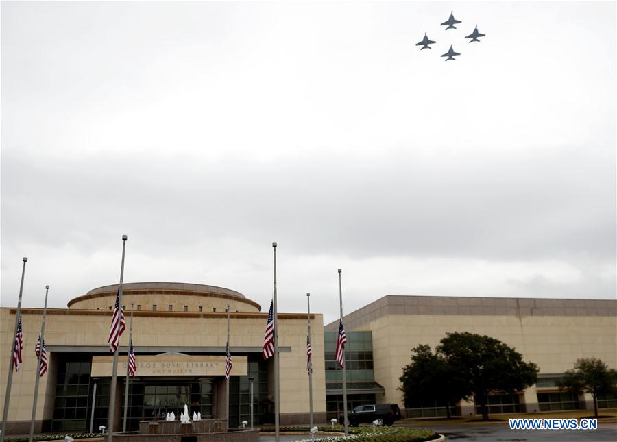 U.S.-HOUSTON-GEORGE H.W. BUSH-BURIAL