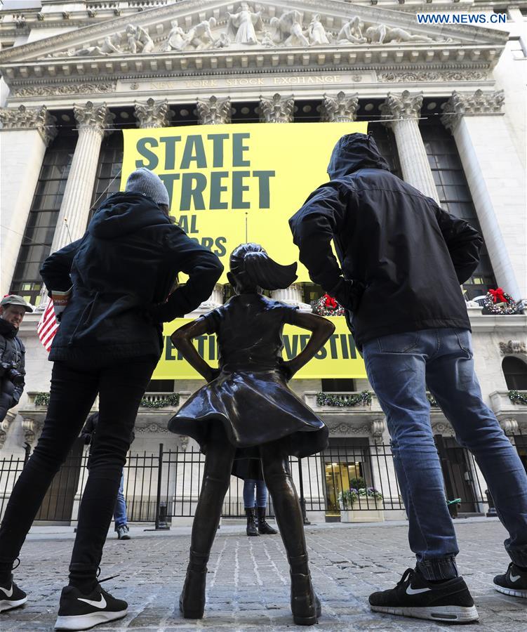 U.S.-NEW YORK-FEARLESS GIRL-RELOCATION