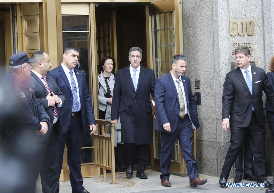 U.S.-NEW YORK-MICHAEL COHEN-SENTENCE