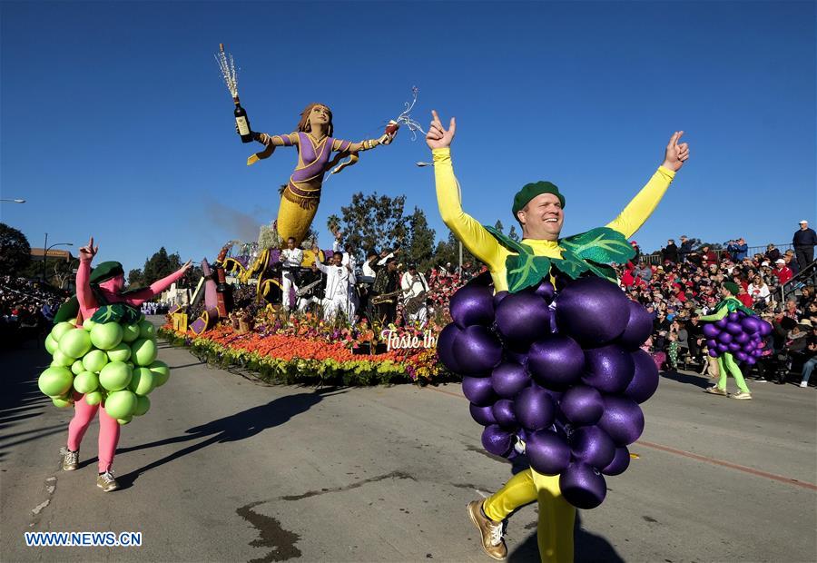 U.S.-PASADENA-ROSE PARADE