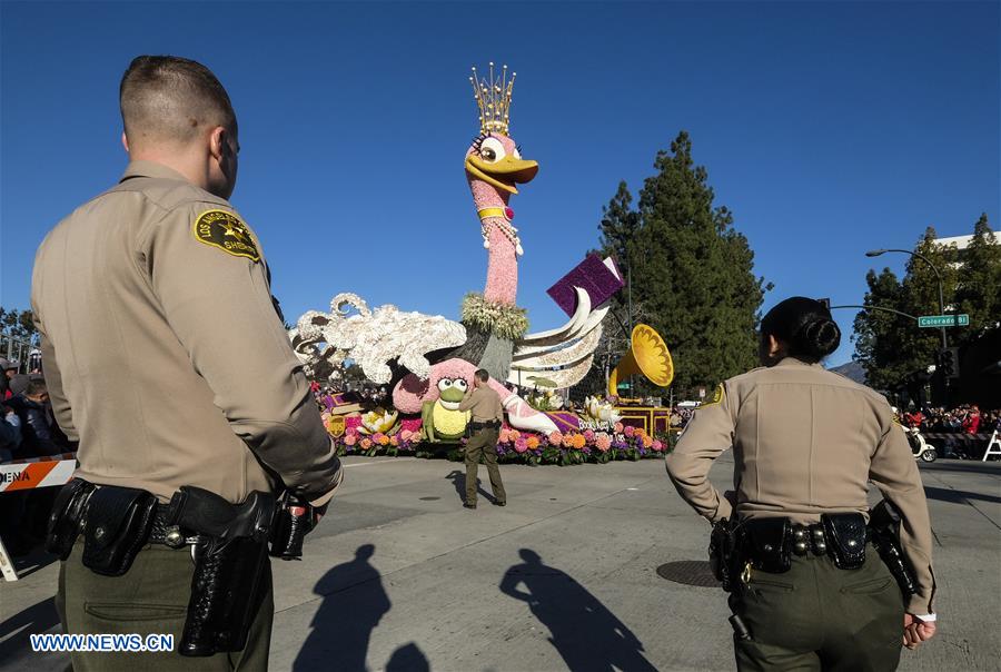 U.S.-PASADENA-ROSE PARADE