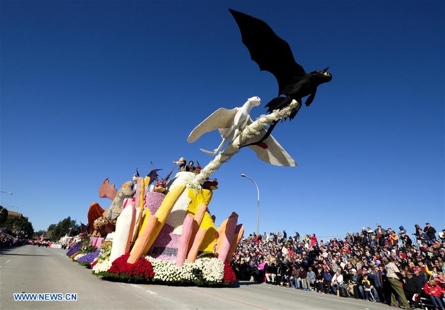 U.S.-PASADENA-ROSE PARADE