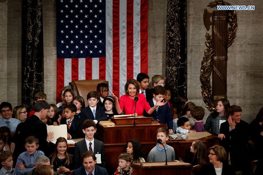 U.S.-WASHINGTON D.C.-HOUSE SPEAKER-NANCY PELOSI