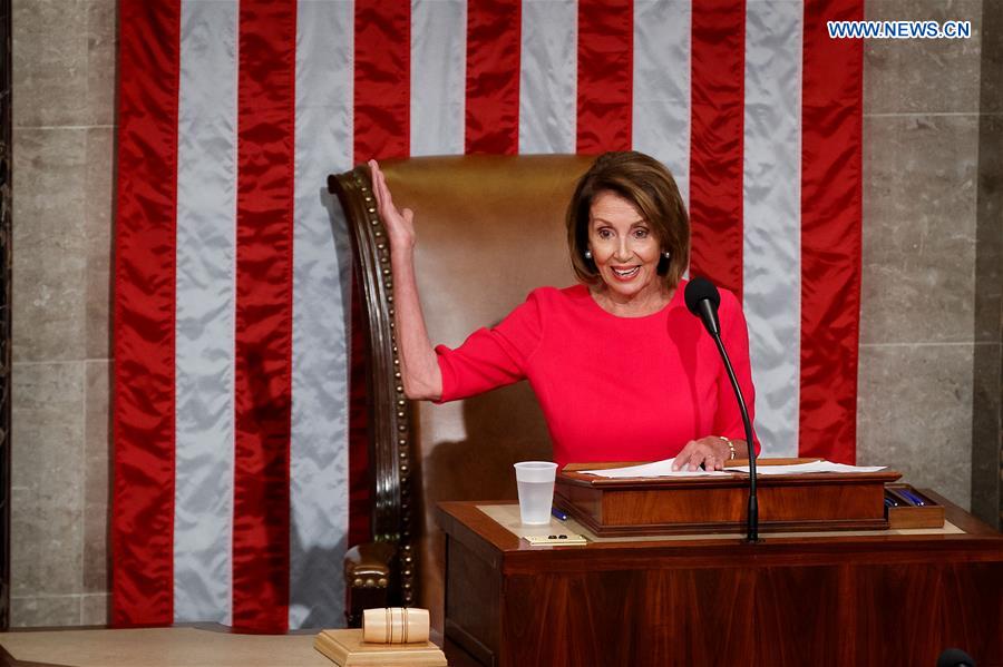 U.S.-WASHINGTON D.C.-HOUSE SPEAKER-NANCY PELOSI