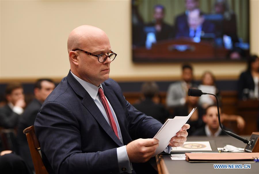 U.S.-WASHINGTON D.C.-MATTHEW WHITAKER-HEARING