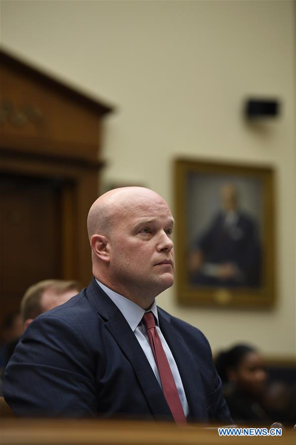 U.S.-WASHINGTON D.C.-MATTHEW WHITAKER-HEARING