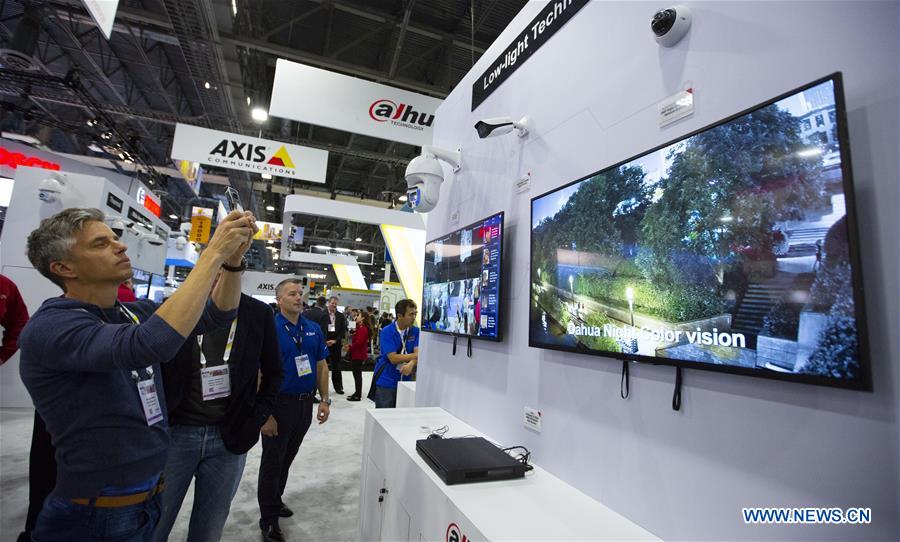 U.S.-LAS VEGAS-ISC WEST-CHINESE COMPANIES