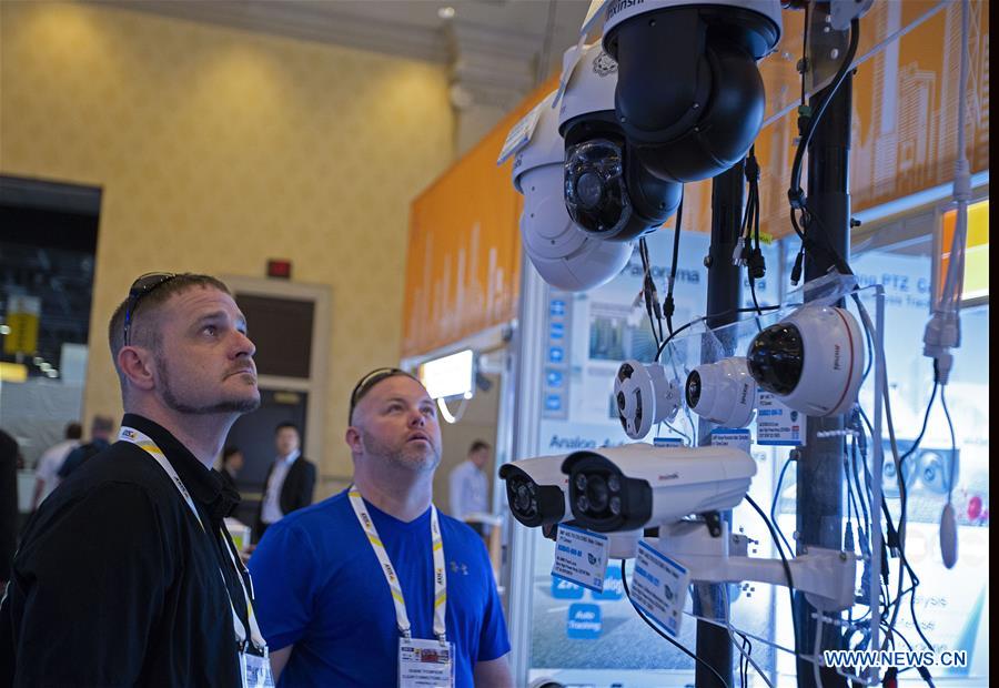 U.S.-LAS VEGAS-ISC WEST-CHINESE COMPANIES