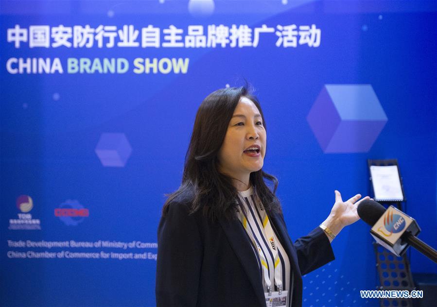 U.S.-LAS VEGAS-ISC WEST-CHINESE COMPANIES