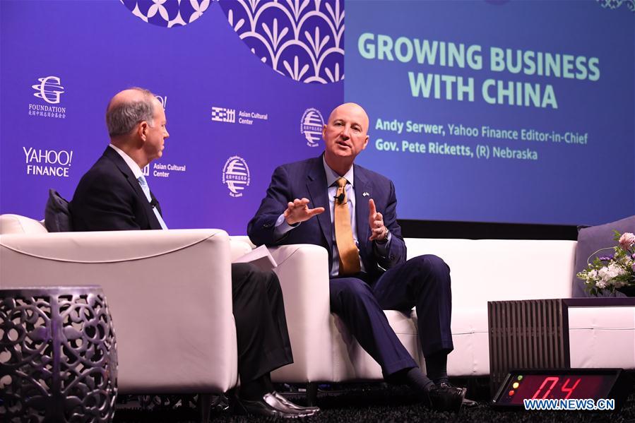 U.S.-OMAHA-PETE RICKETTS-U.S.-CHINA INVESTMENT FORUM