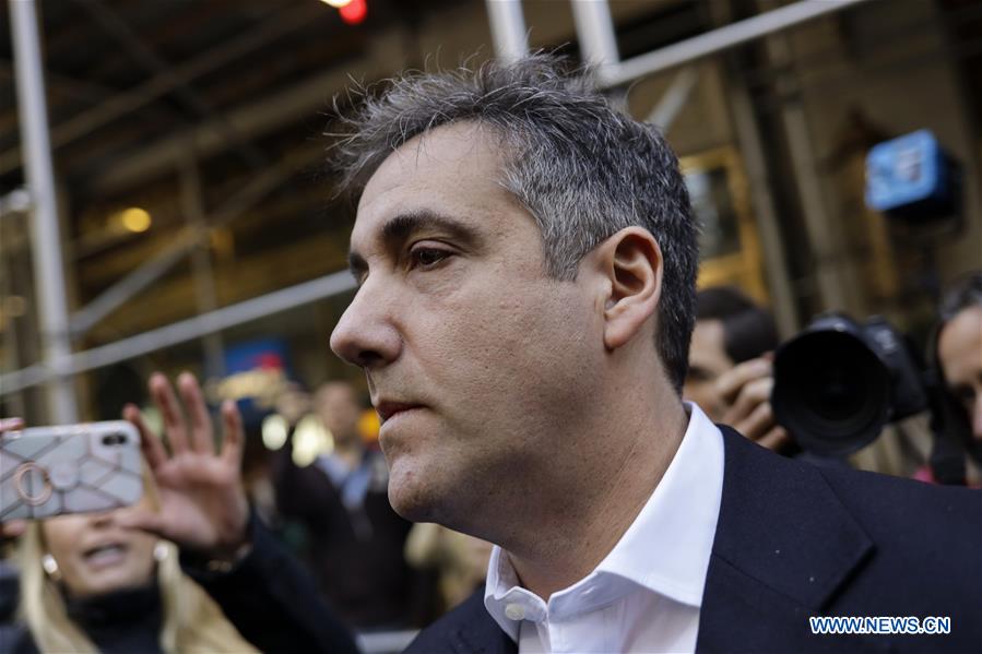 U.S.-NEW YORK-MICHAEL COHEN-REPORT TO PRISON