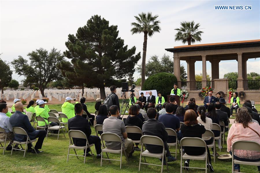 U.S.-EL PASO-CHINESE PILOTS KILLED IN 1940S-MEMORIAL