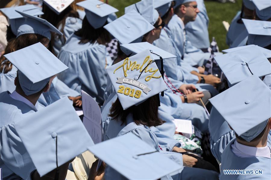 U.S.-NEW YORK-COLUMBIA UNIVERSITY-COMMENCEMENT CEREMONY