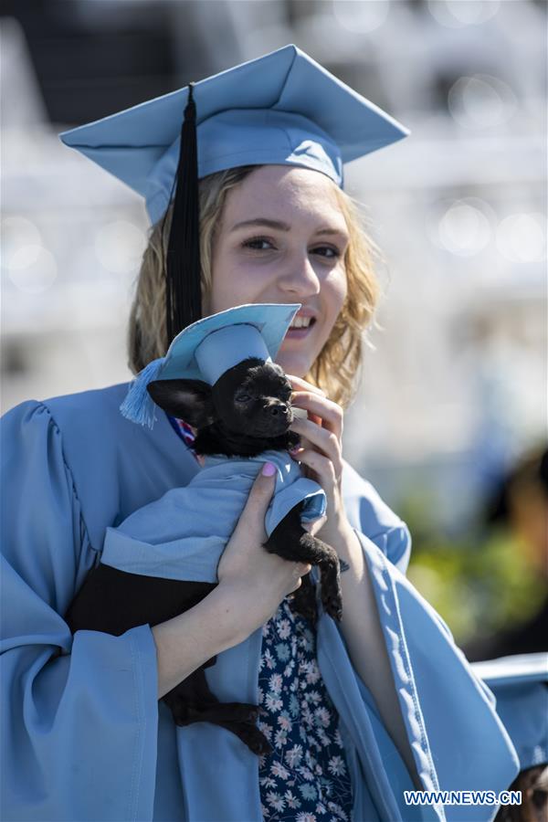 U.S.-NEW YORK-COLUMBIA UNIVERSITY-COMMENCEMENT CEREMONY