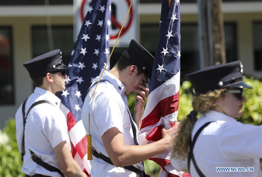 U.S.-NEW YORK-MEMORIAL DAY PARADE