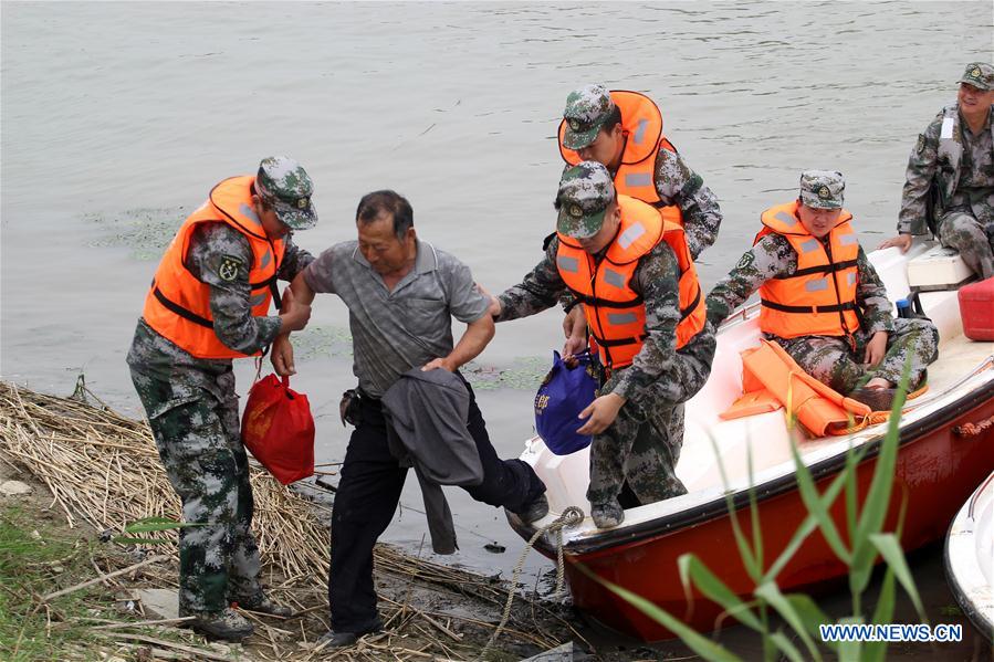 #CHINA-JIANGSU-HUAI'AN-FLOOD EVACUATION DRILL (CN)